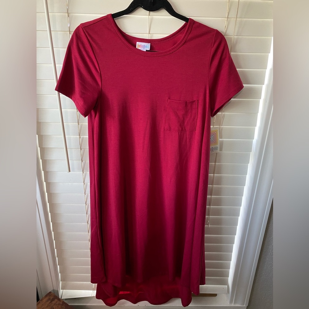 Accepting offers- LuLaRoe Hot Pink Dress